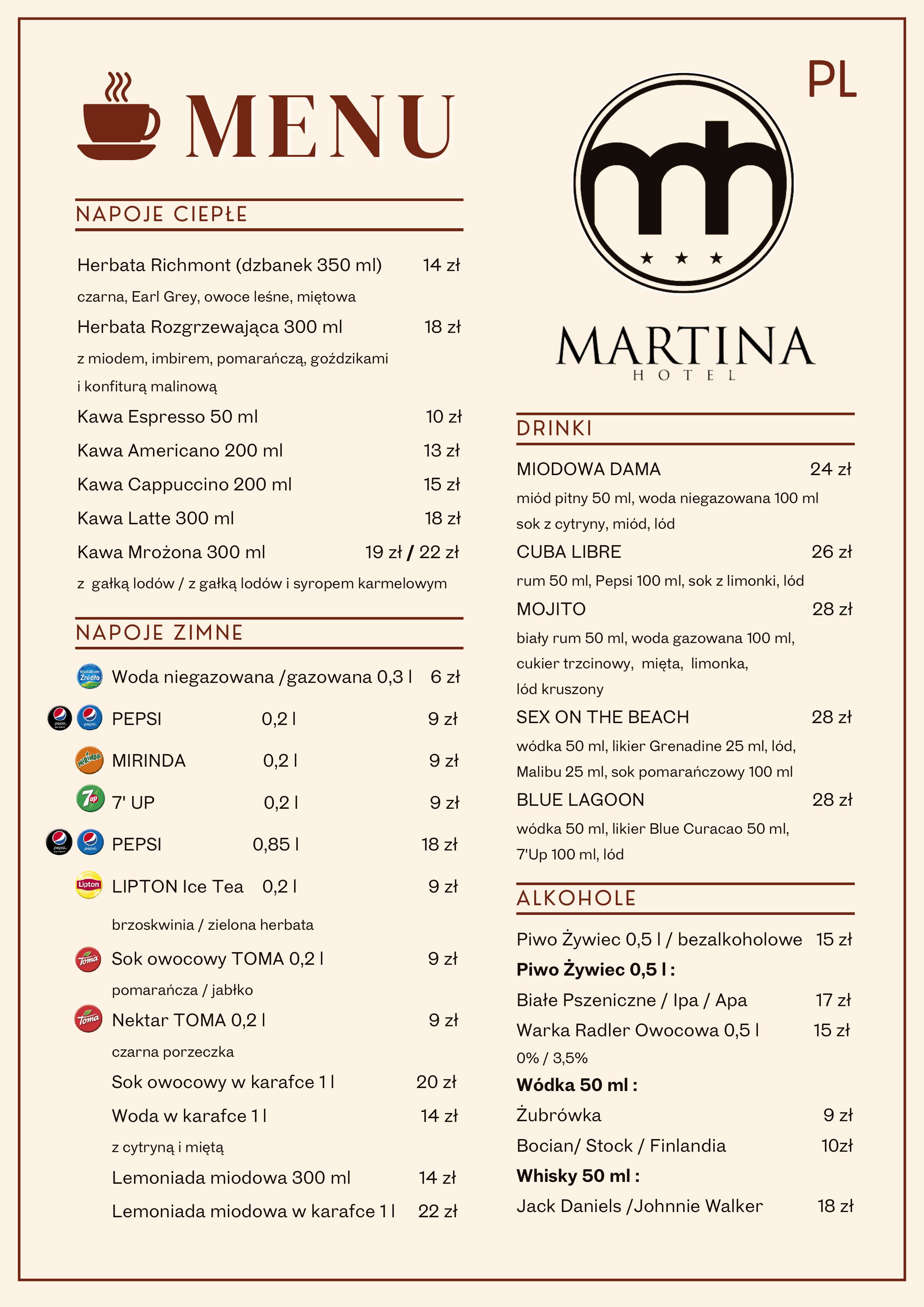 Menu restauracja 2026 1 obrazy 1